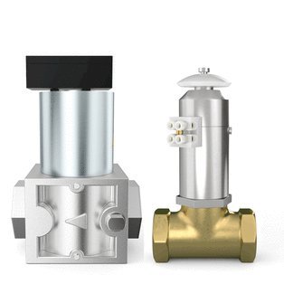 Клапан газовый электромагнитный КЭГ-9720, Ду 25, 220В